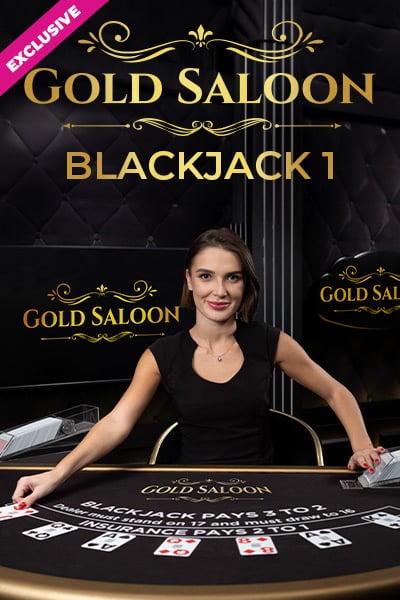 Gold Saloon Blackjack 1