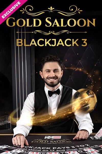 Gold Saloon Blackjack 3