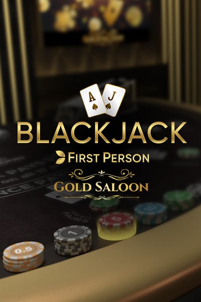 Gold Saloon First Person Blackjack