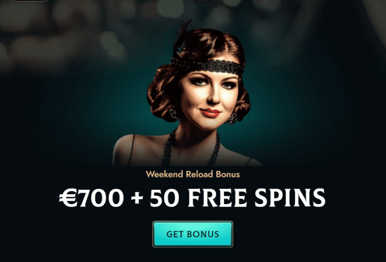 Weekend Reload Bonus: €700 + 50 FREE SPINS